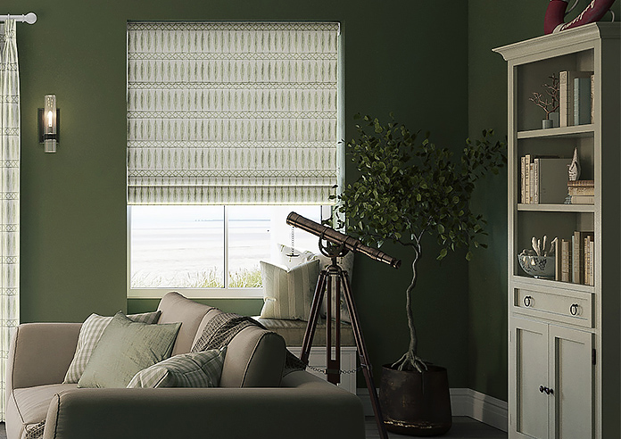 Nazca, Pistachio - Roman Blind - Image 3